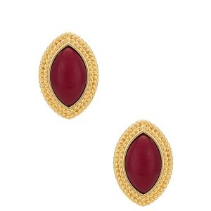 Heaven mayhem wine colored earrings